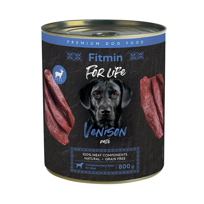Fitmin For Life Zvěřinová konzerva pro psy 800g