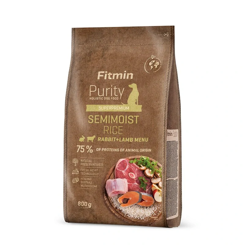 Fitmin Purity Semimoist Rabbit & Lamb krmivo pro psy 0,8kg