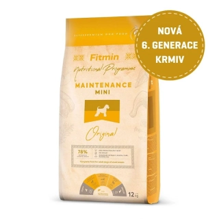 Fitmin Mini Maintenance krmivo pro malé psy 12kg