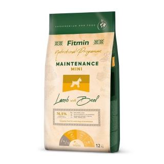 Fitmin Mini Maintenance Lamb with Beef krmivo pro malé psy 12kg