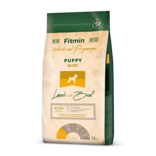 Fitmin Mini Puppy Lamb with Beef krmivo pro štěňata 12kg