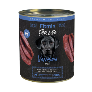 Fitmin For Life Zvěřinová konzerva pro psy 800g