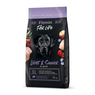 Fitmin For Life Light & Senior krmivo pro psy 2,5kg